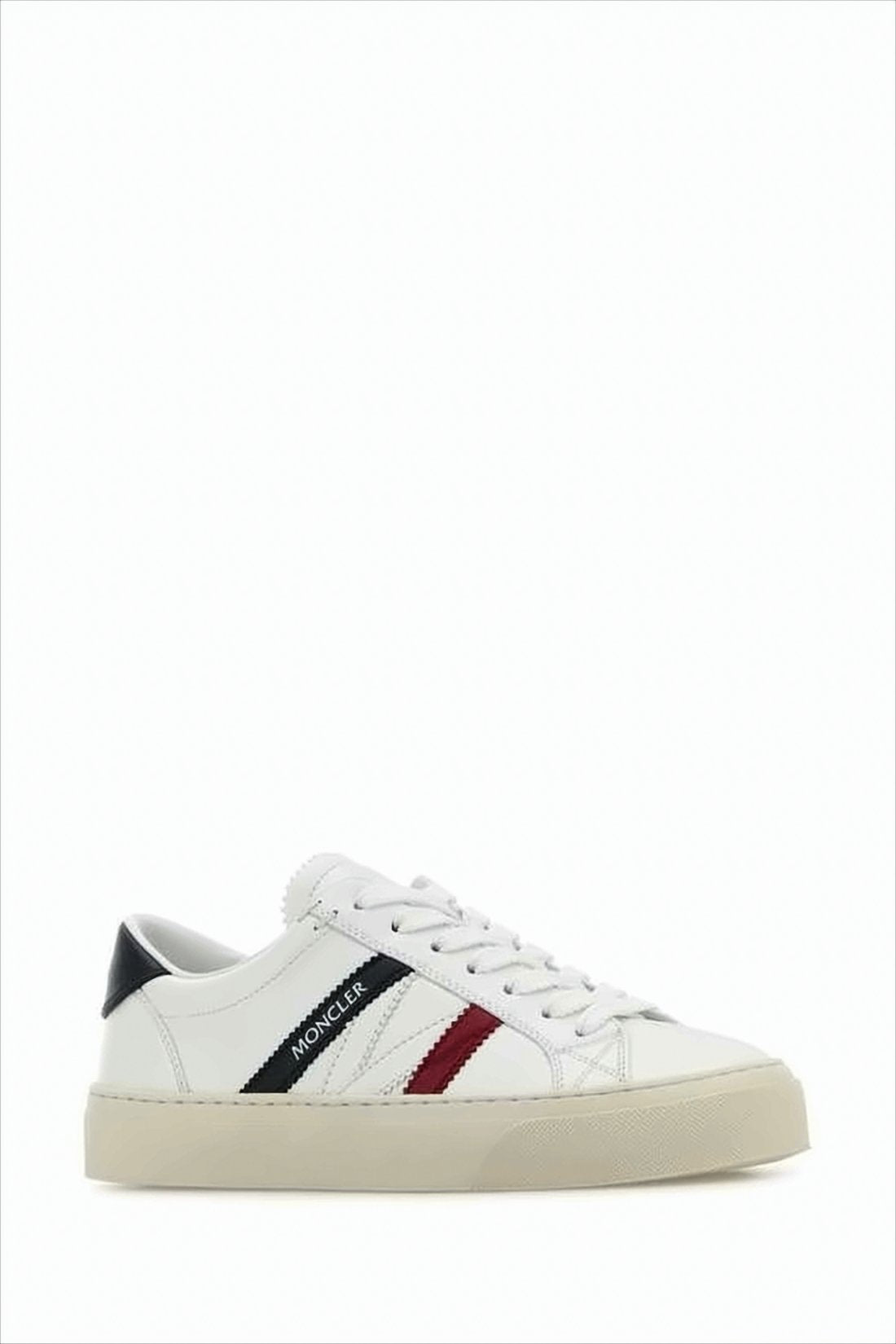 Low-Top Sneakers With Smooth Leather Upper And Stripe Detail