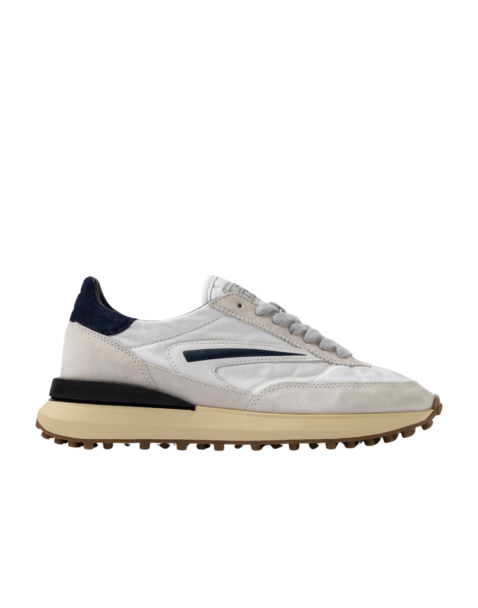 White Blue Athleta Nylon Sneakers
