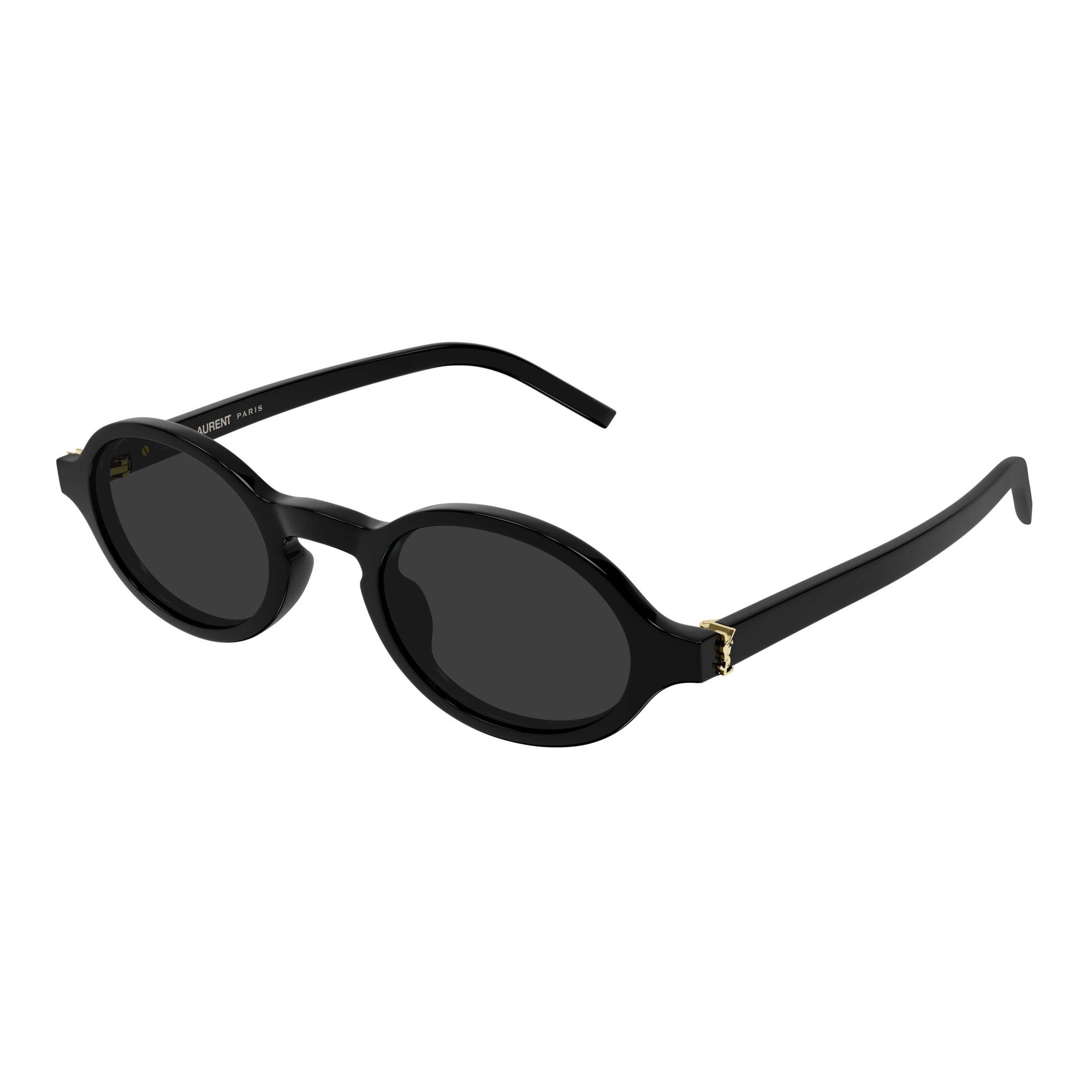 Rounded Frame Sunglasses With Gold-Tone Logo Detail