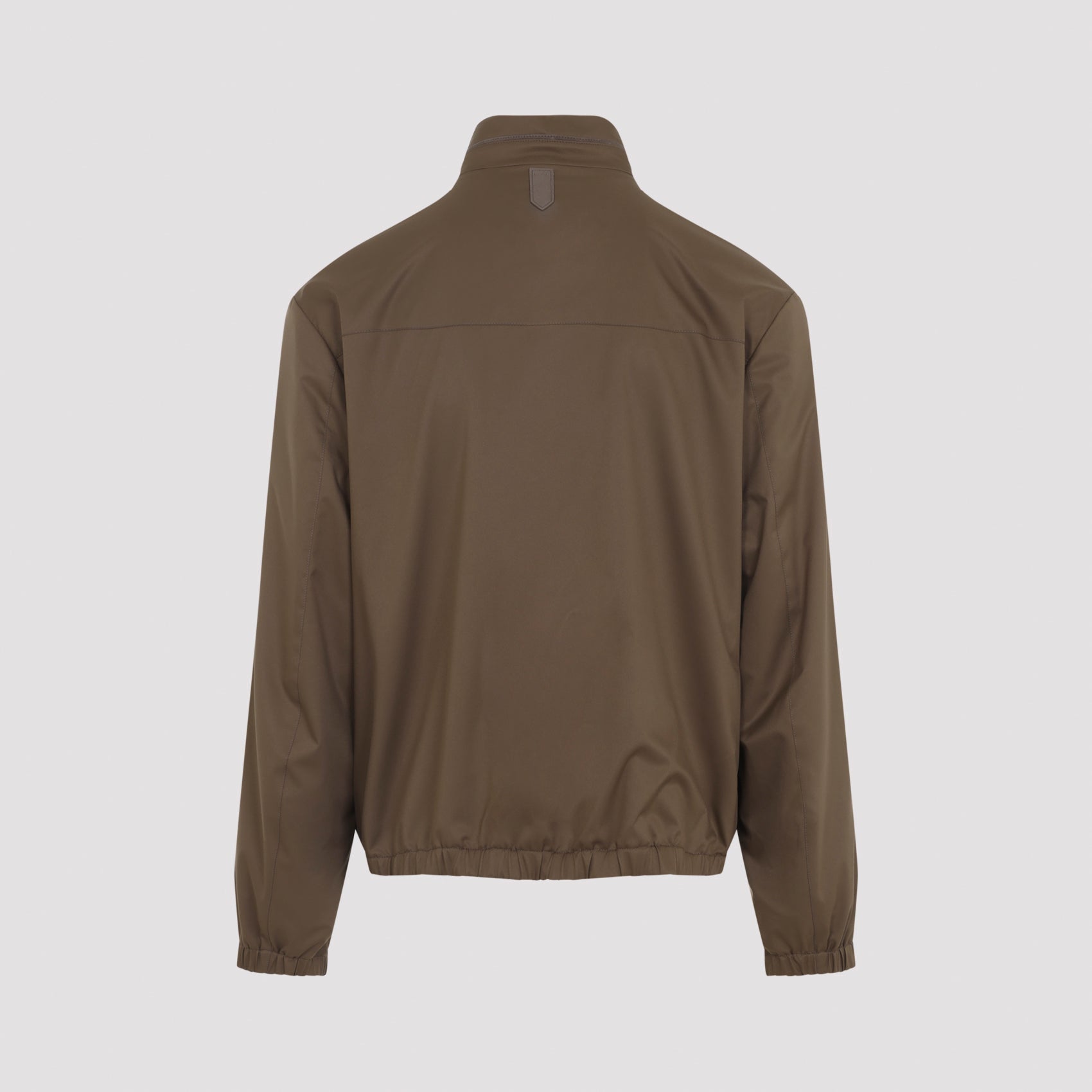 Lightweight Casual Jacket with Stand Collar