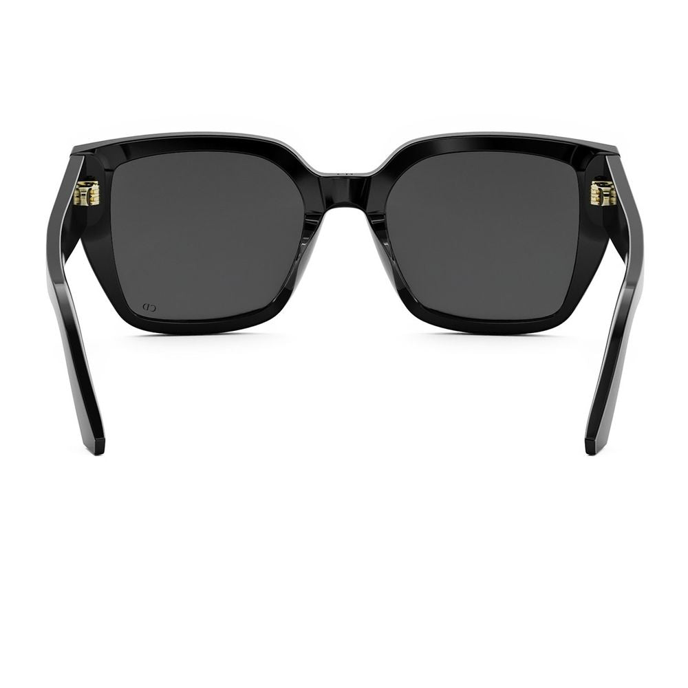 Glow S1I Square Black Acetate Sunglasses