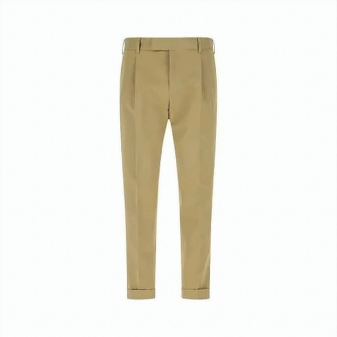 Tailored Straight Pants With Polished Tapered Leg