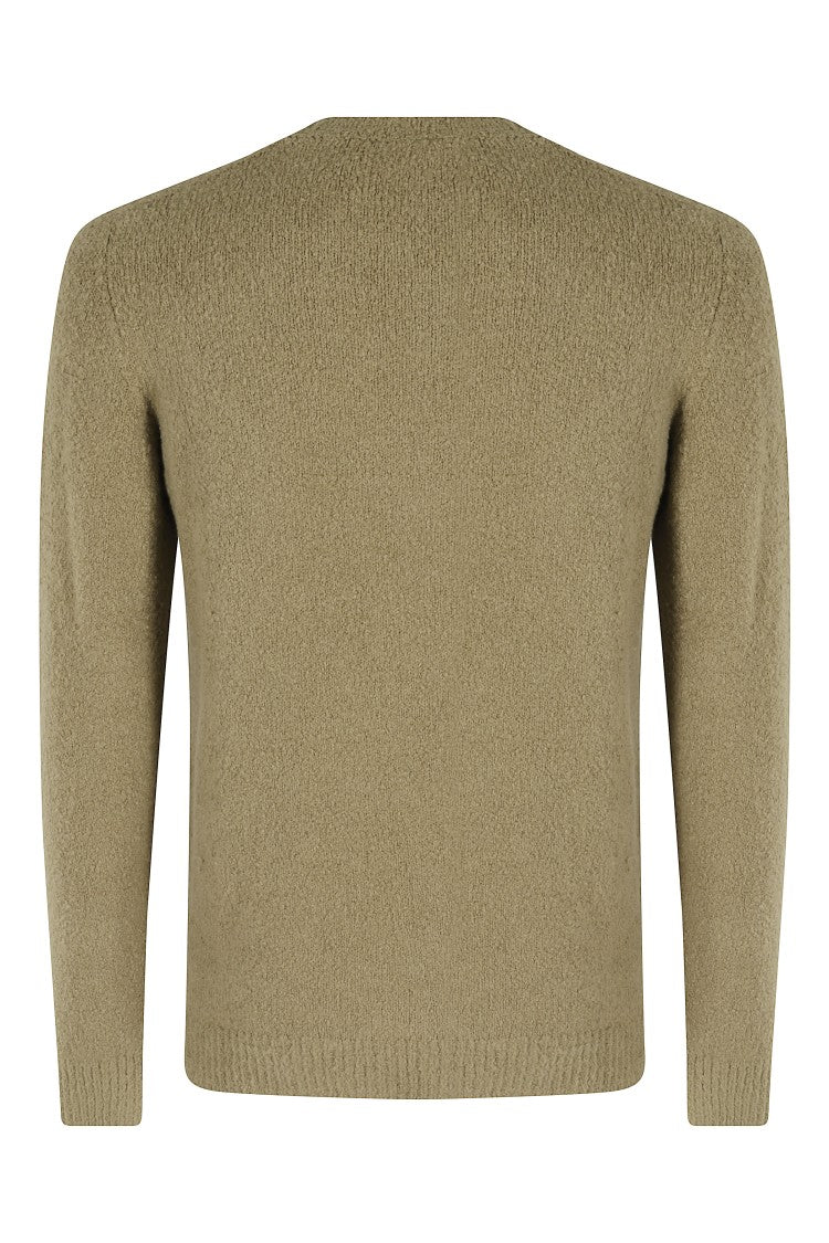 Military-Inspired Long Sleeve Sweater