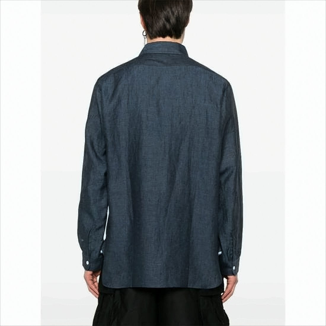 Long Sleeve Casual Shirt with Classic Collar