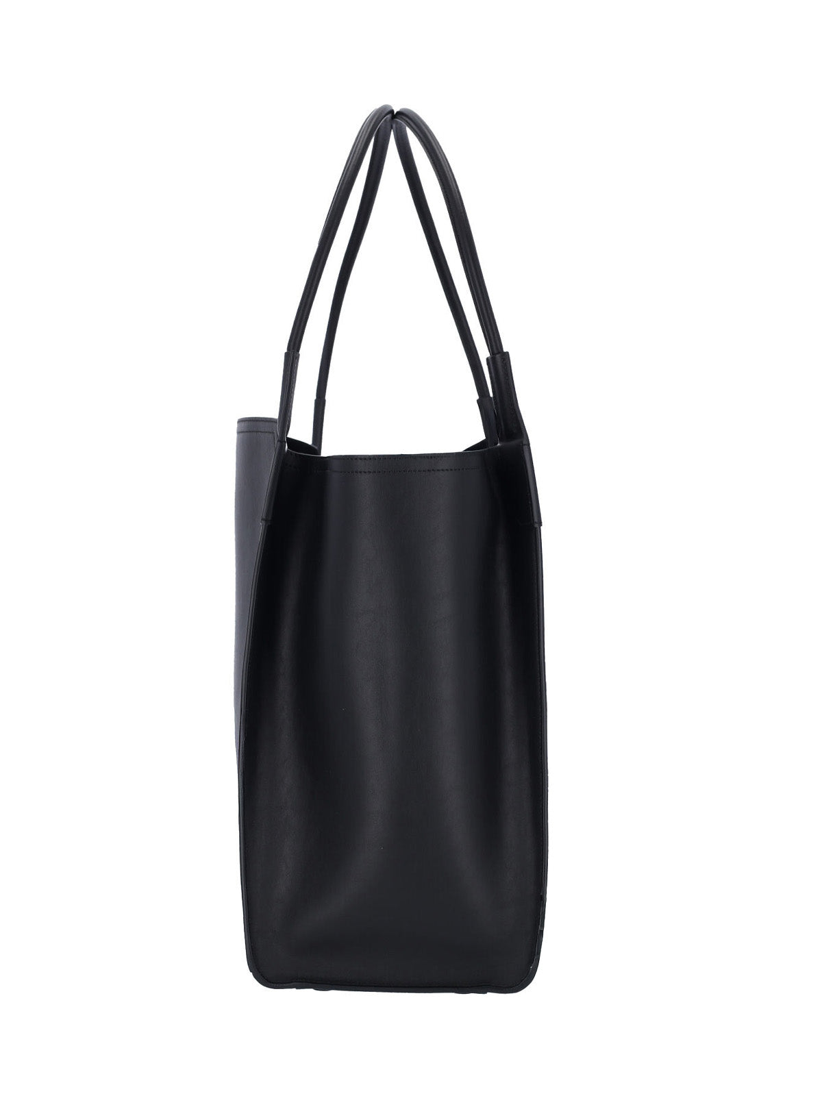 'Victoria' Tote Bag – Black & Bordeaux