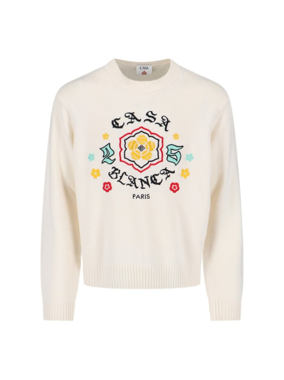 “Emblem” Sweater Cream