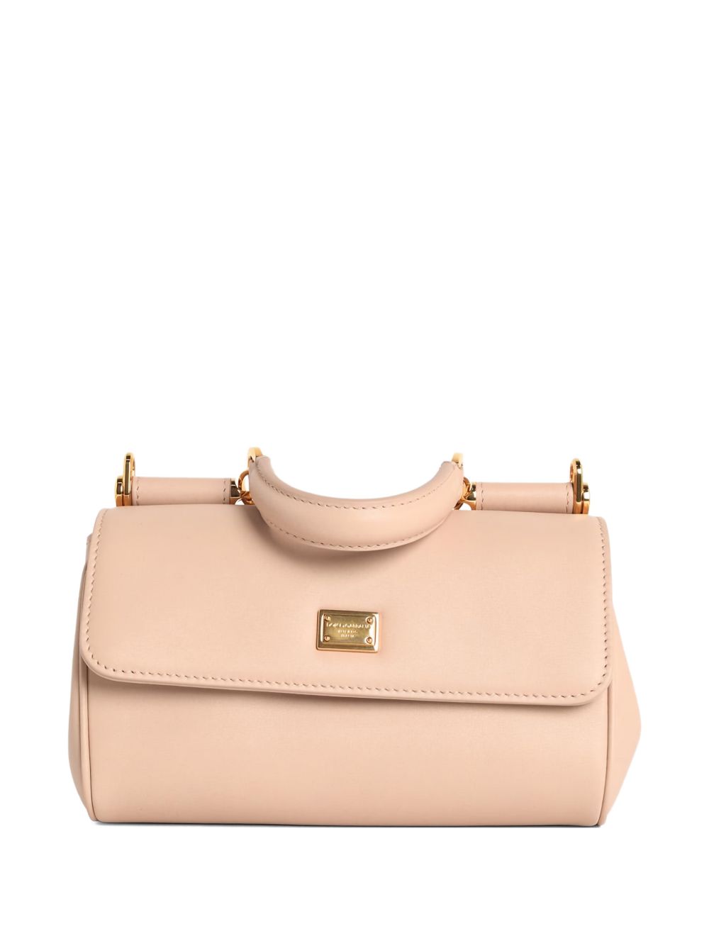 Structured Handbag In Smooth Leather