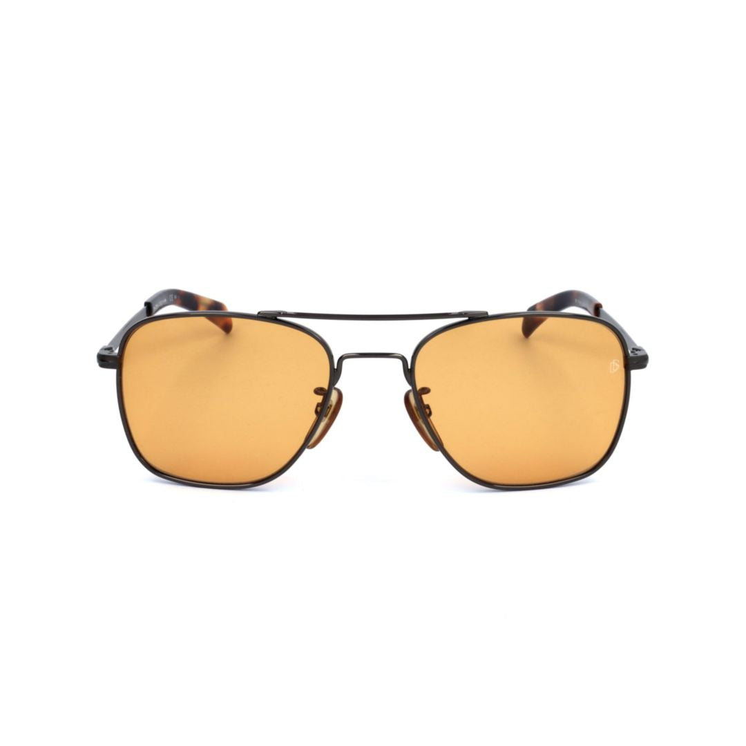 Db 7019/S Square Amber-Tinted Sunglasses