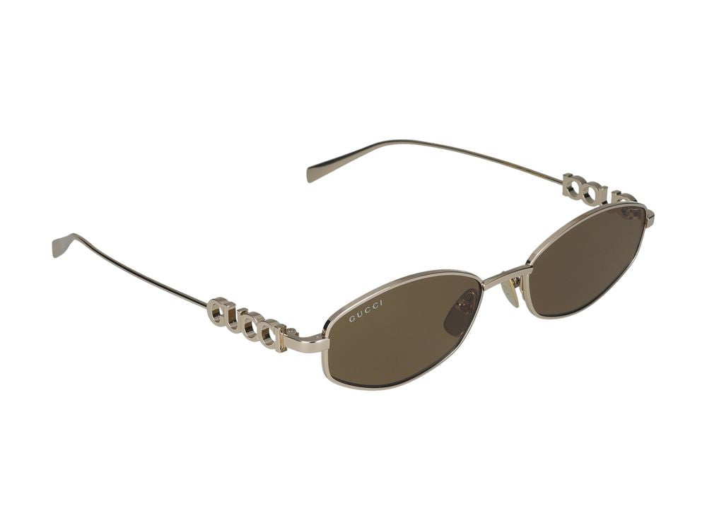 Sunglasses Gucci GG1802S 005 gold gold brown 55/18/145