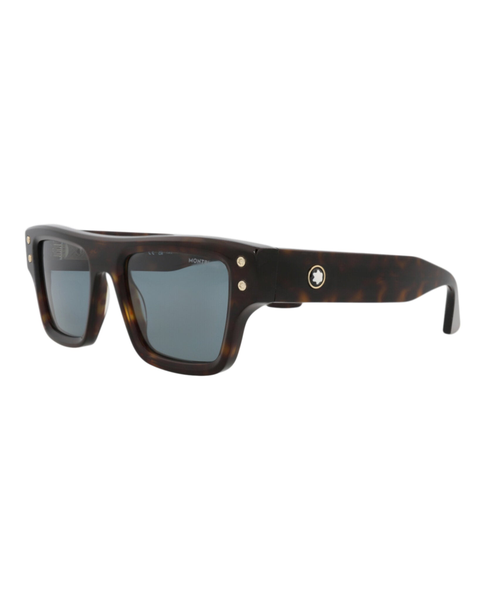 Square-Frame Recycled Acetate Sunglasses