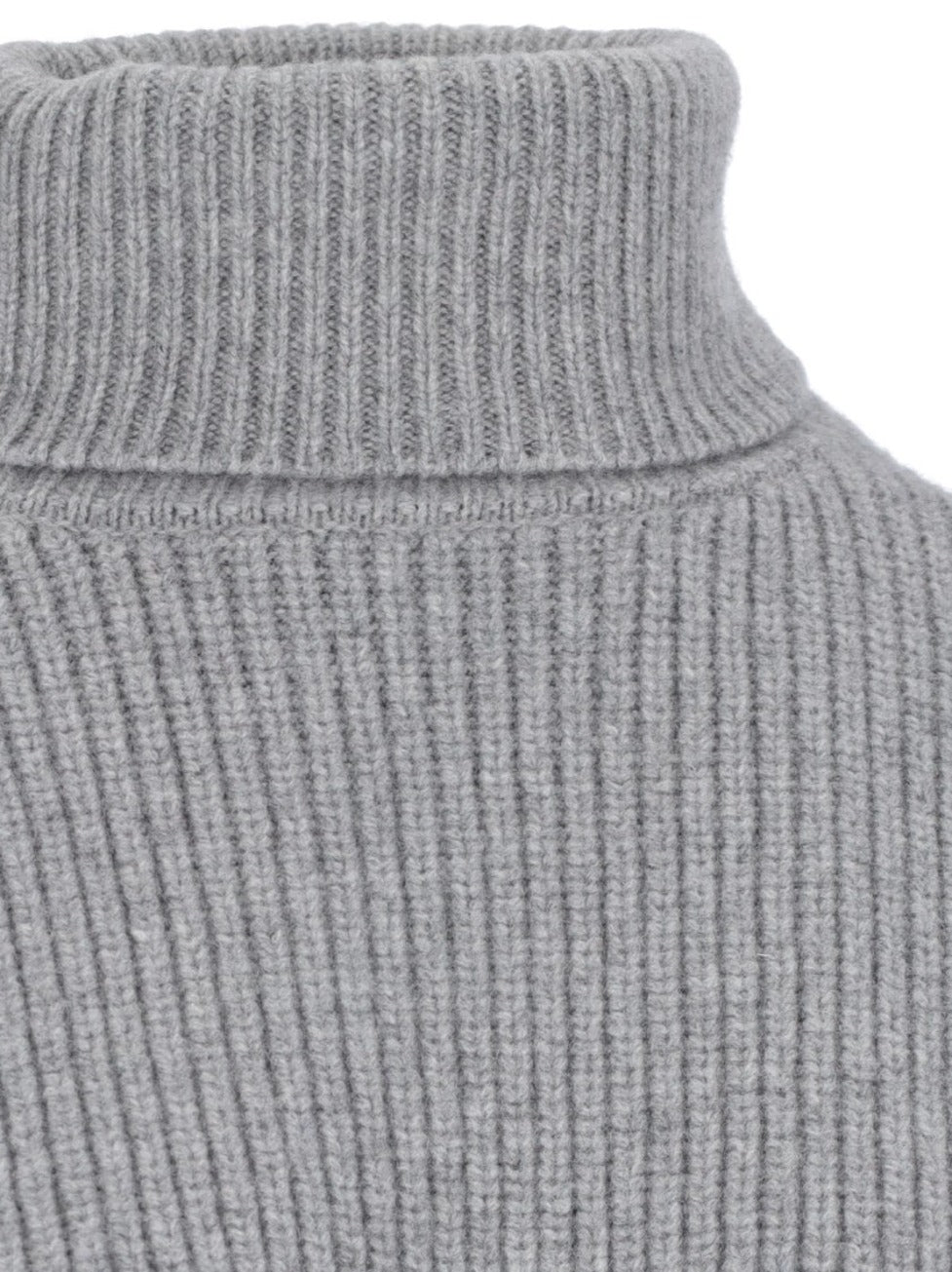 Wool And Cashmere Cape – Grey
