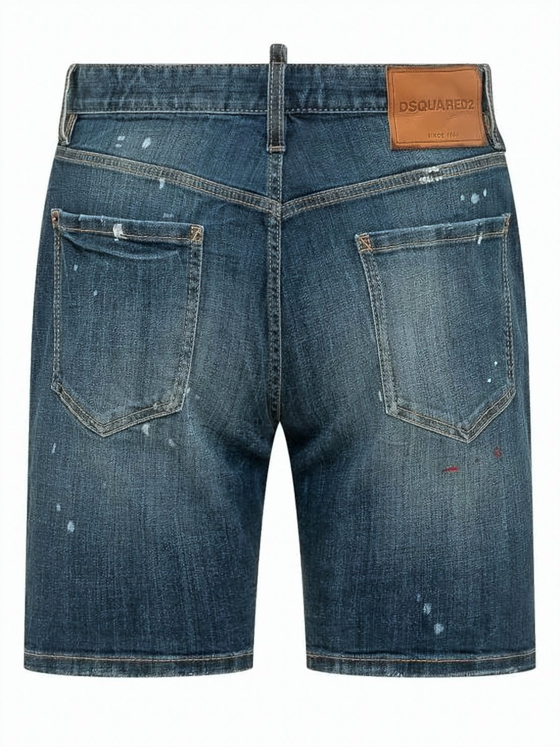 Denim Shorts with Vintage Wash