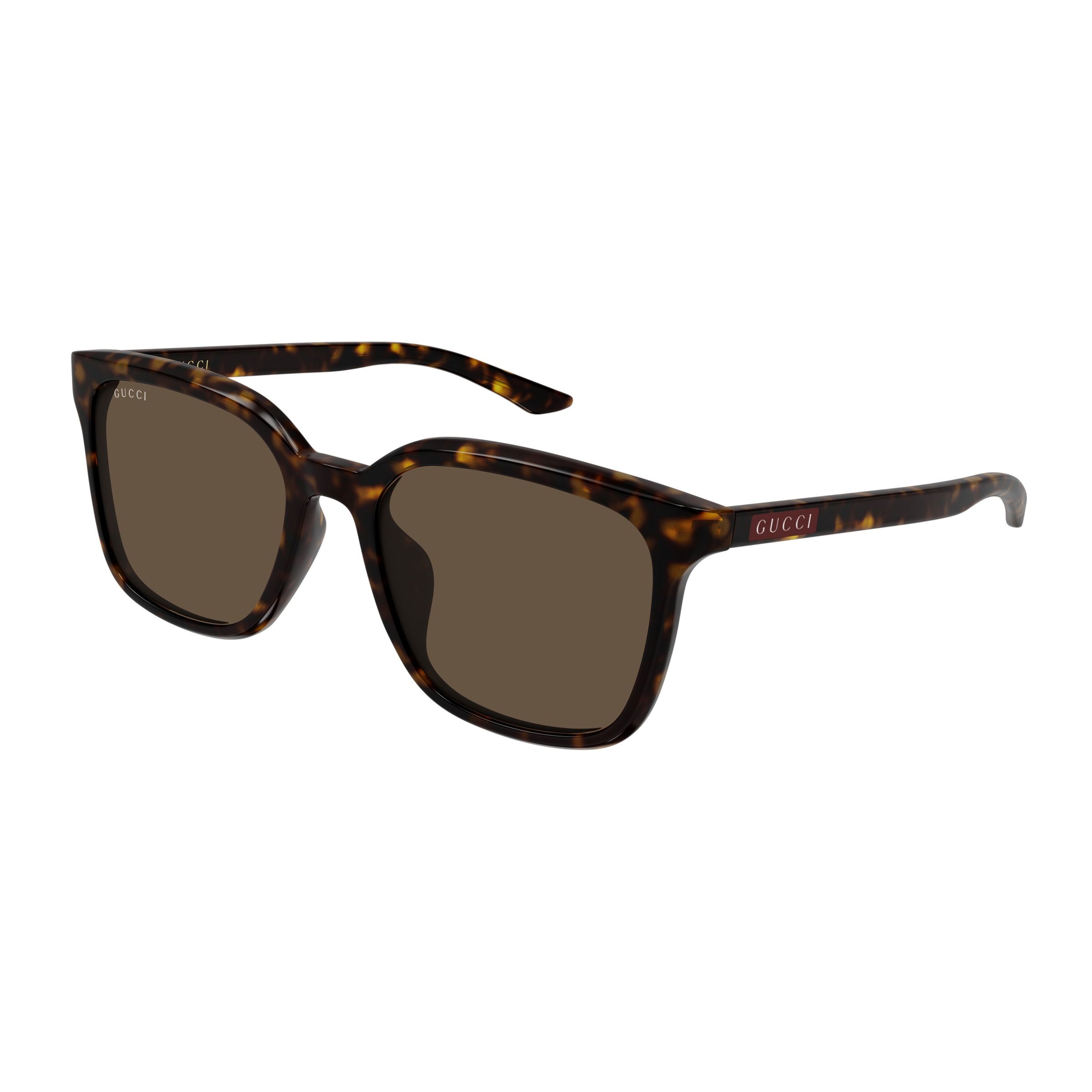 Gg2080sk Tortoiseshell Square Frame Sunglasses