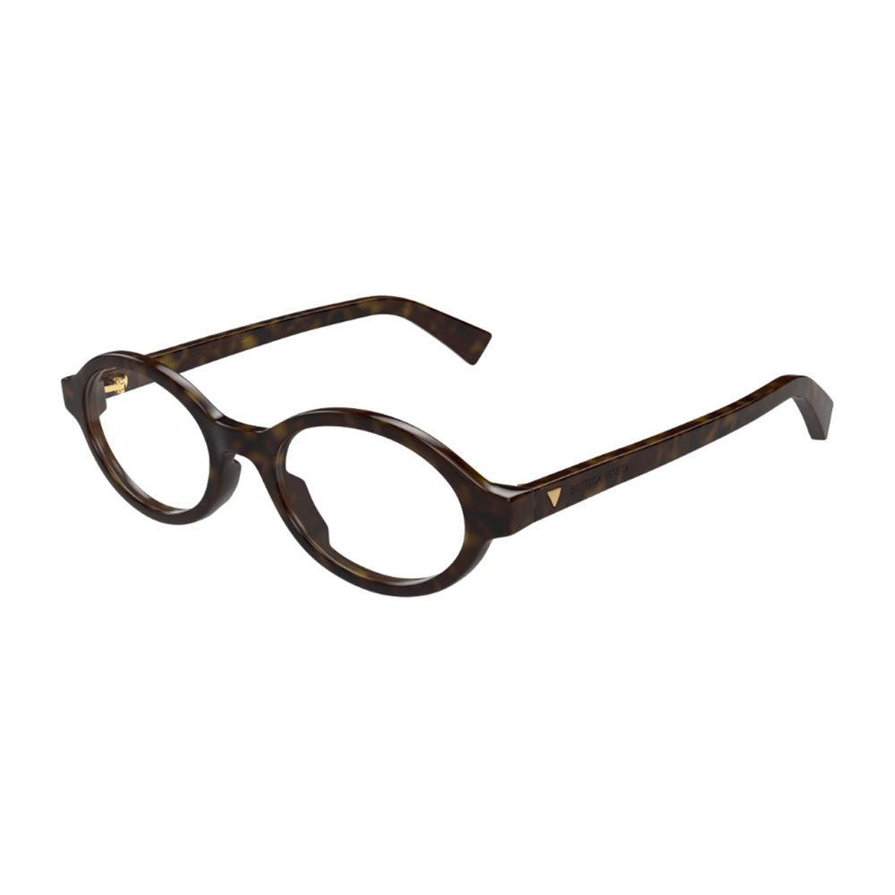 Bv1367O Triangle Line Oval Dark Havana Acetate Sunglasses