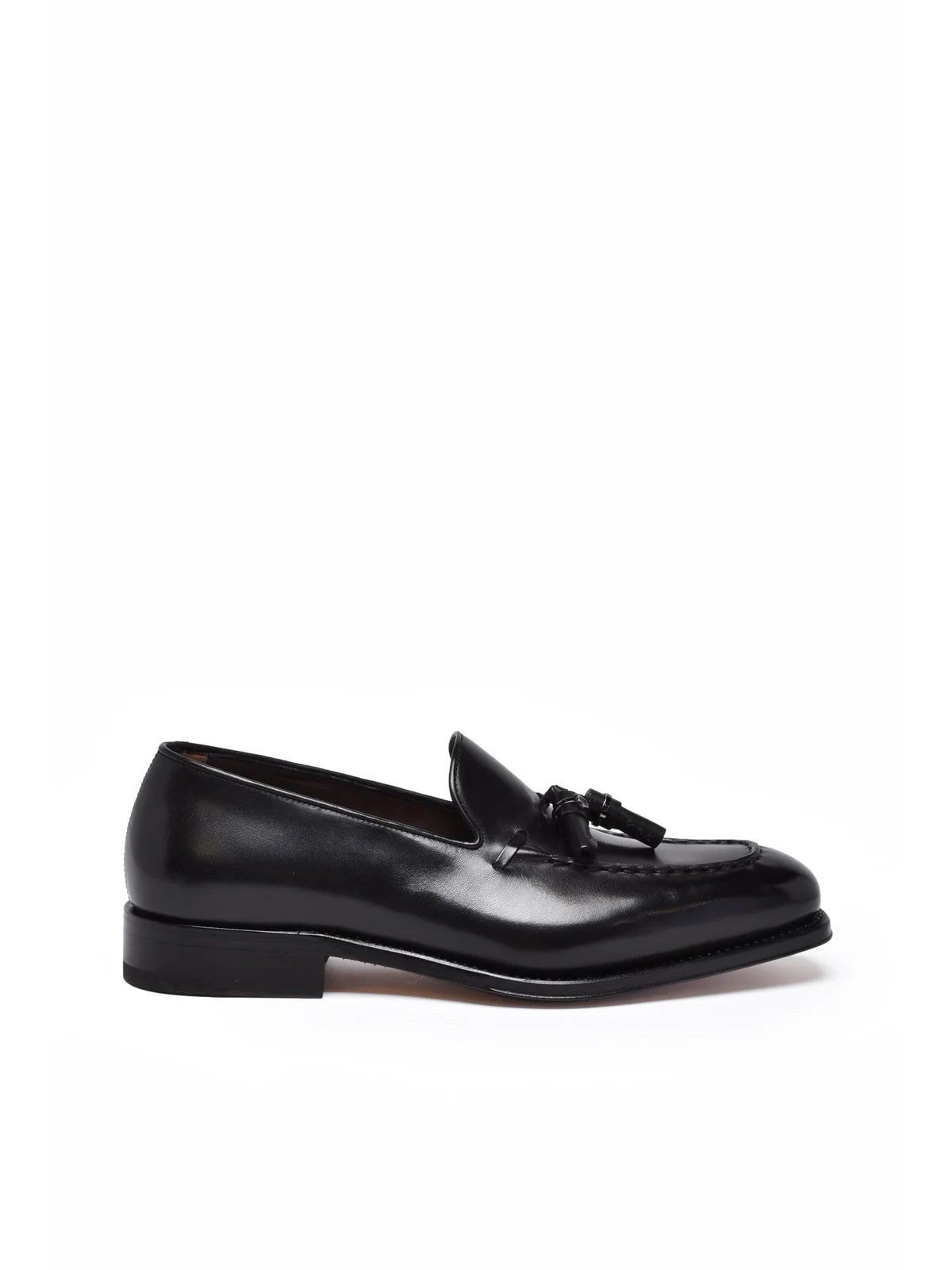 Black Leather Loafer