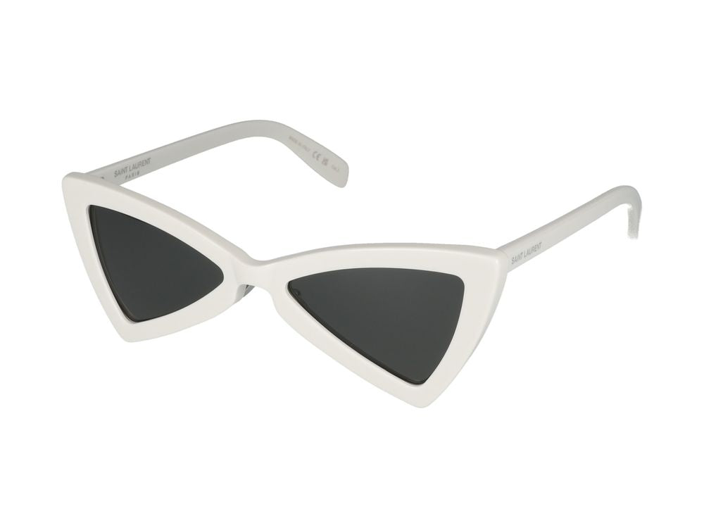 Sunglasses Saint Laurent SL 207 JERRY 007 white white grey 53/19/145