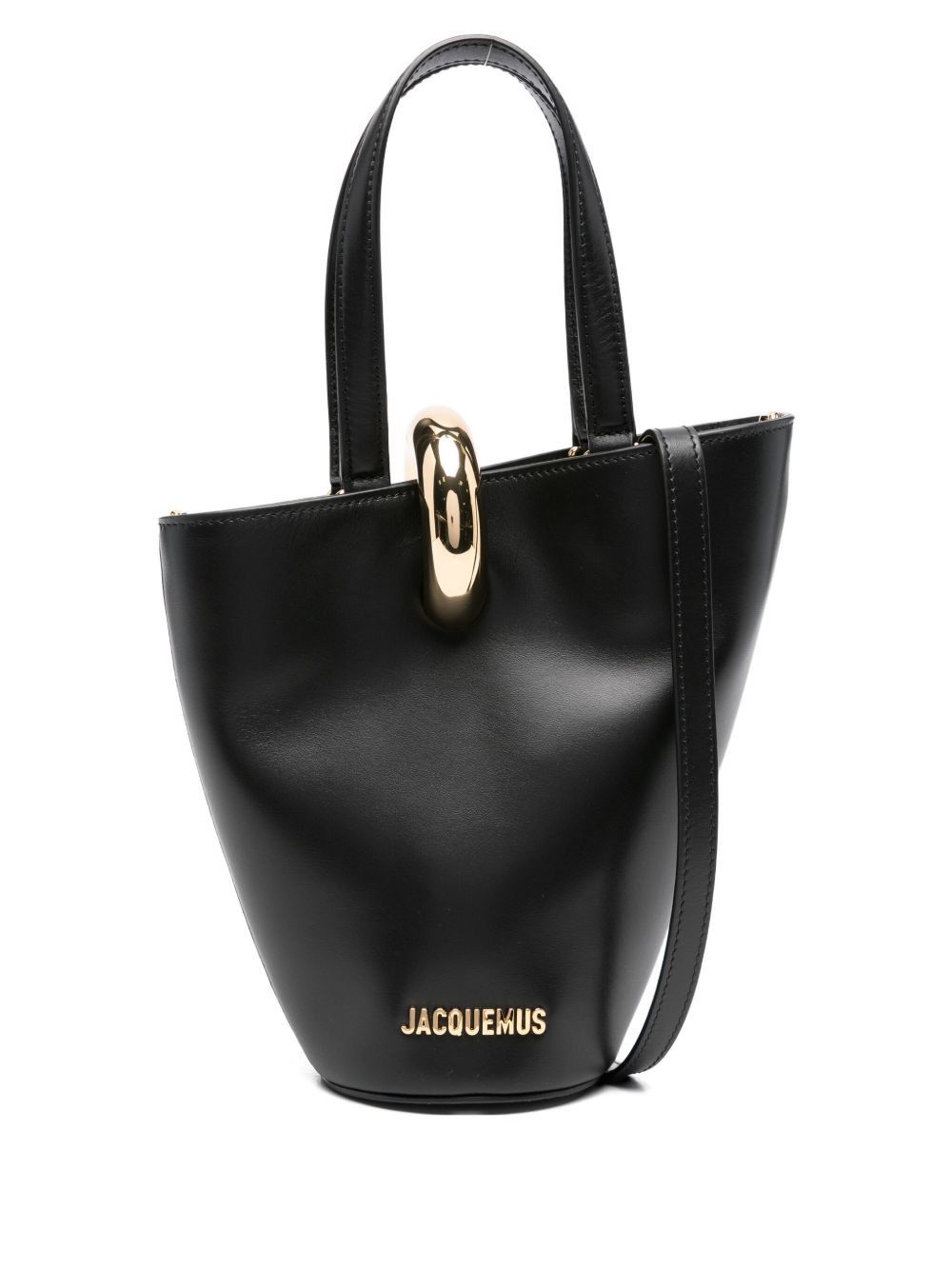Asymmetrical Black Handbag
