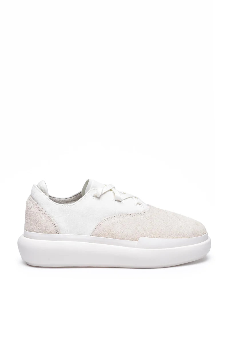 Ajatu Court Formal Sneakers - Beige