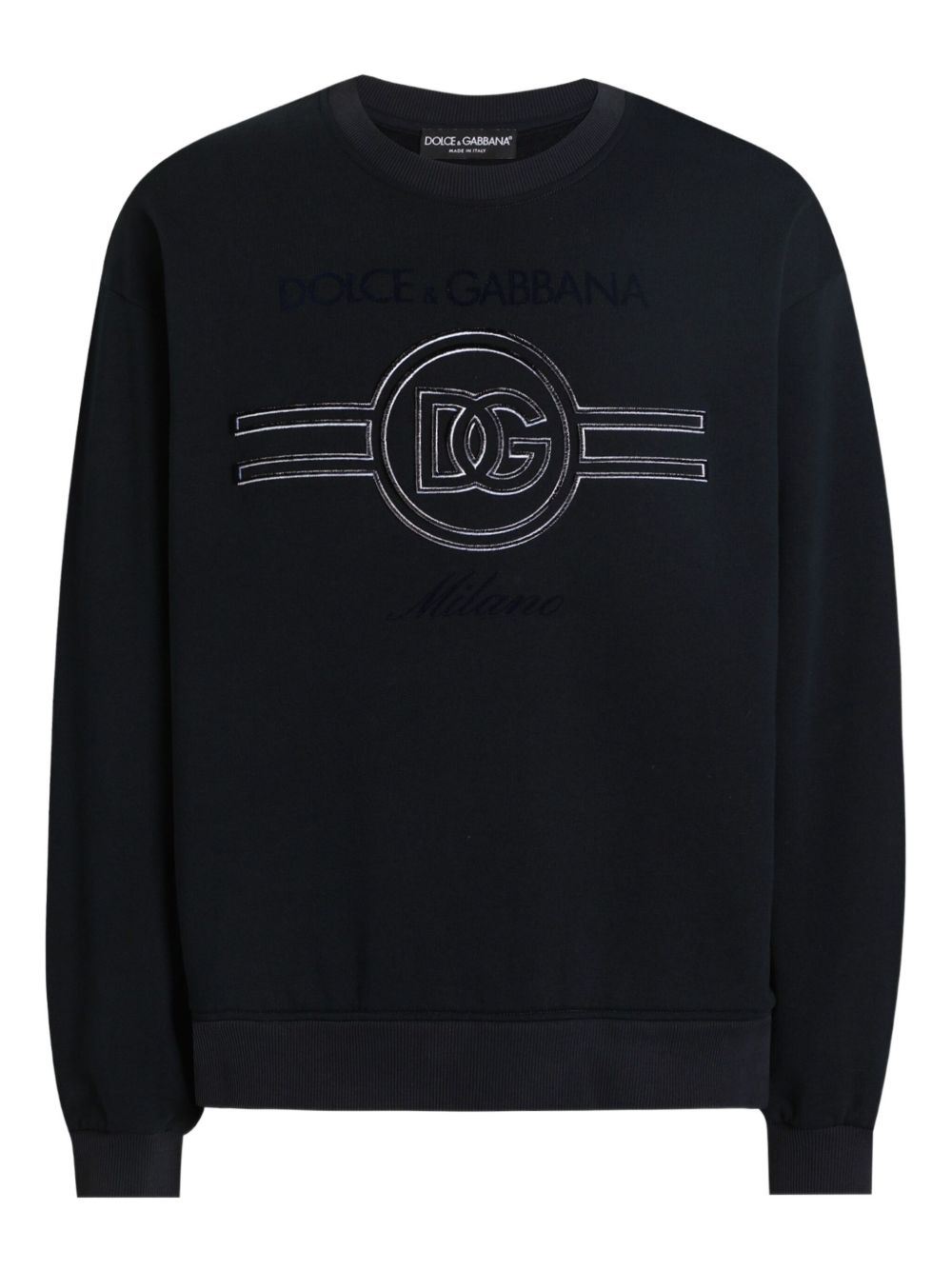Embroidered Crewneck Sweatshirt