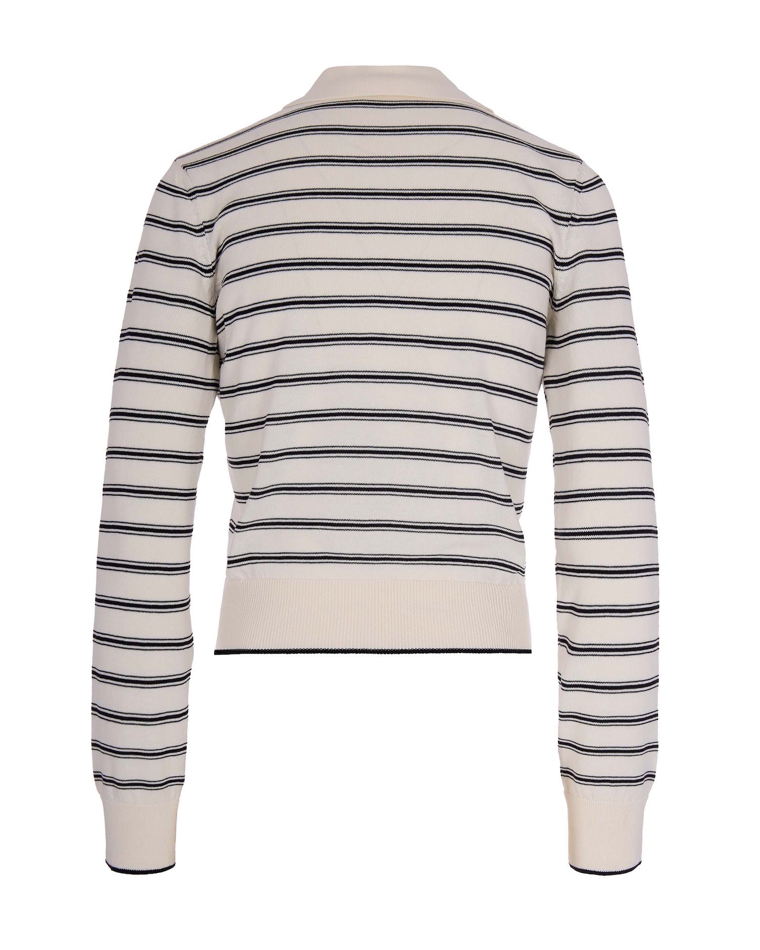 A Righe Ecru/Black Cardigan