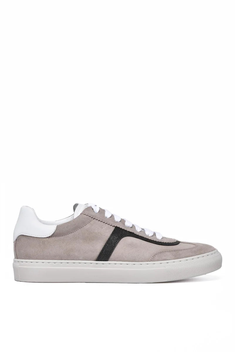 Suede Sneakers - Grey