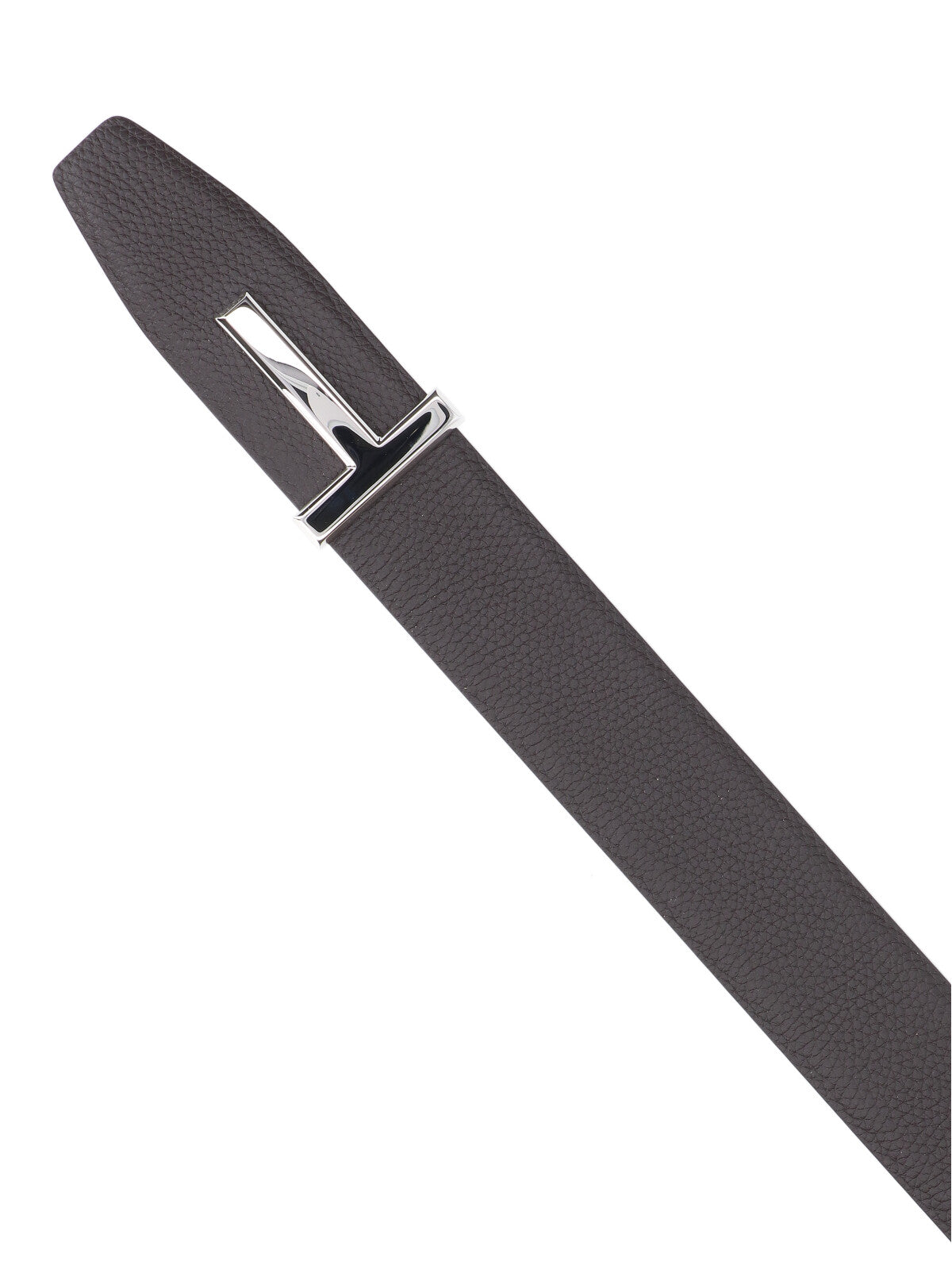 Brown "T Icon" Belt