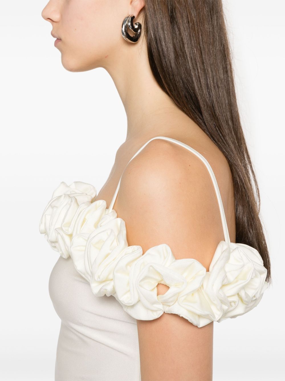 Asymmetrical White Top