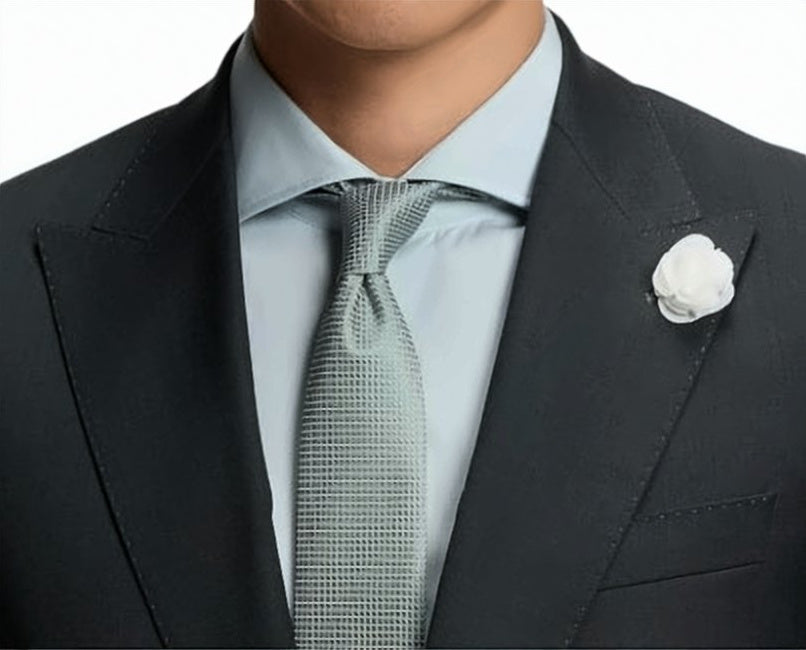 H Huge Peak Lapel Jacket