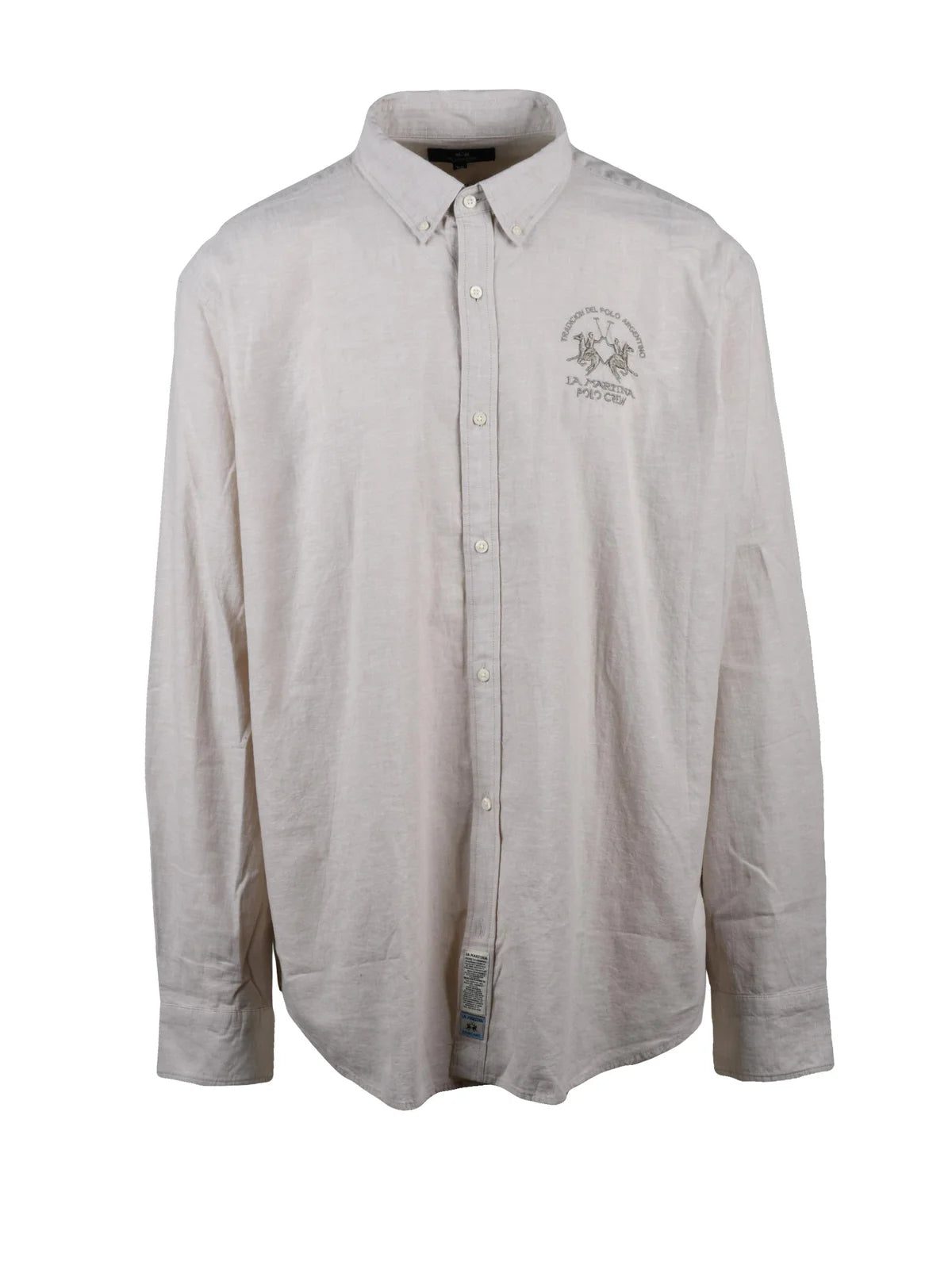 Beige Cotton Linen Shirt