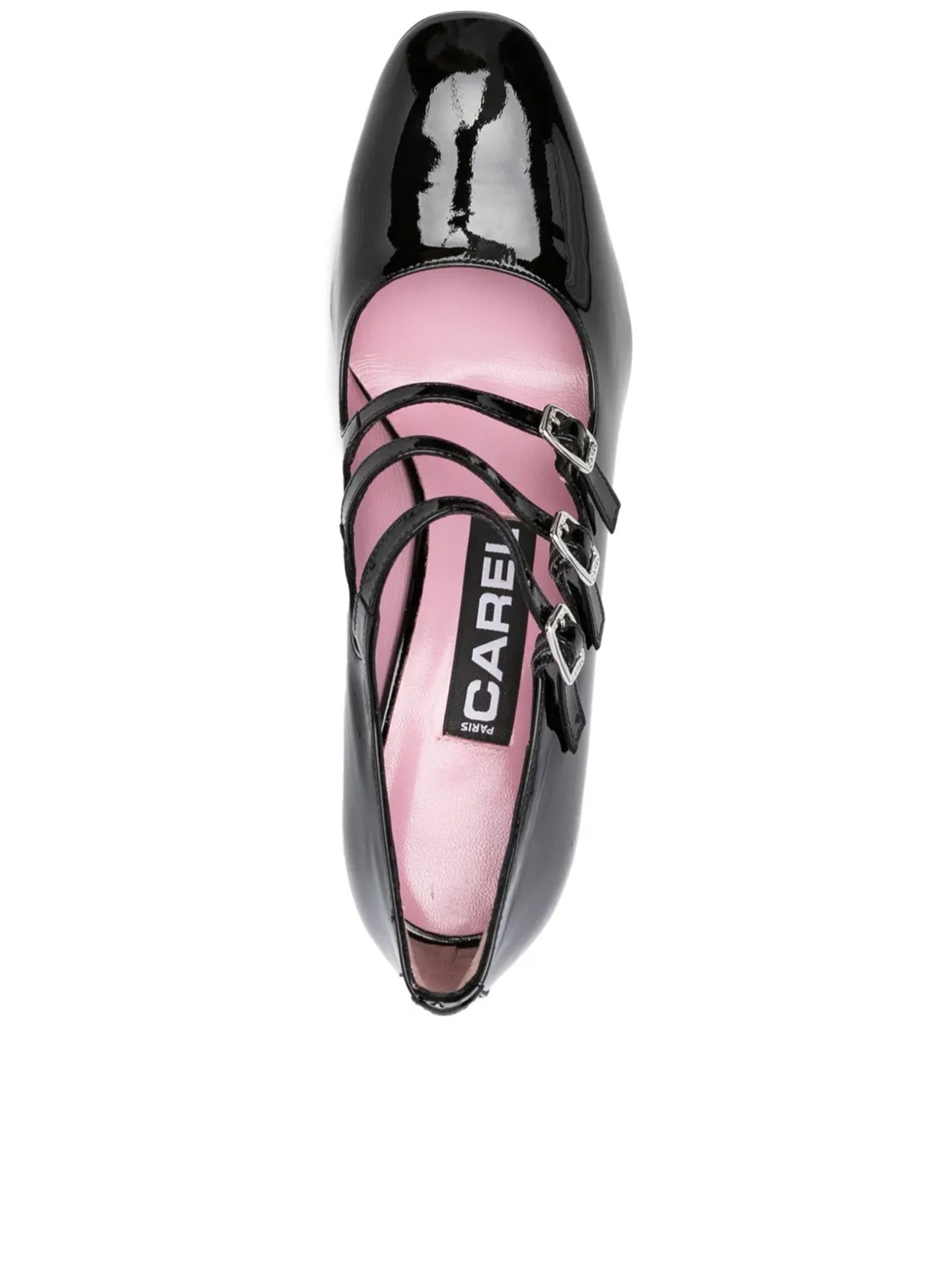 Keel Pointed Toe Patent Leather Pumps