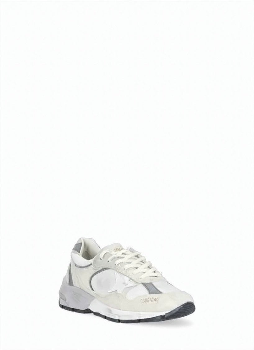 Stylish Off-White Sneakers With Star Detail
