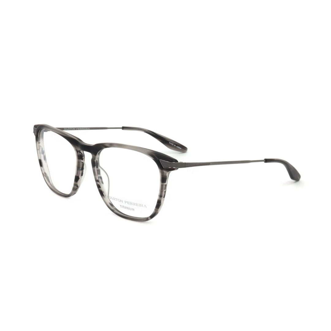 Bp5274 541lt Rectangular Gradient Eyeglasses with Metallic Temples