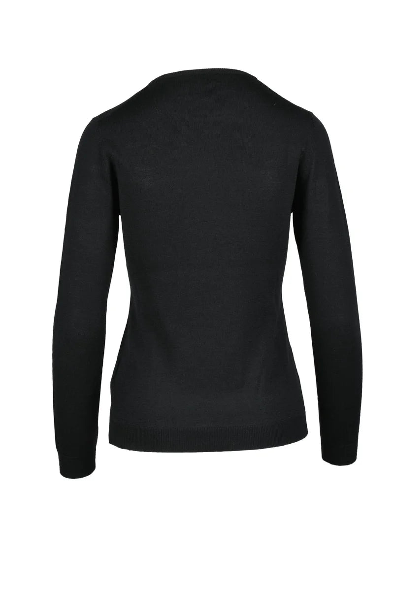 Wool Pullover - Black