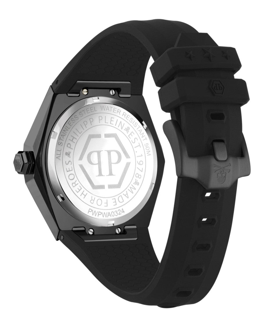 The $Kull Spikes Silicone Watch