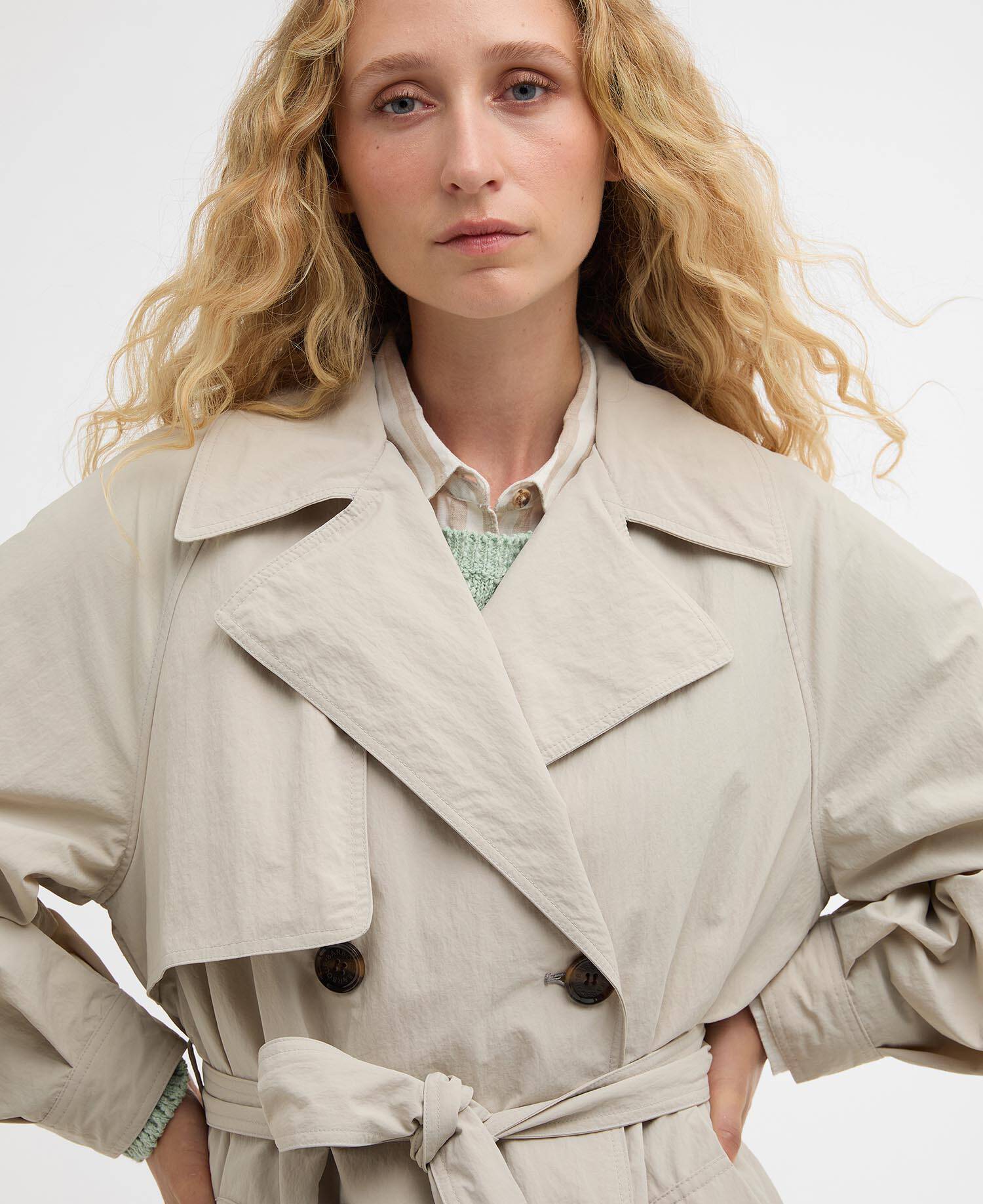 Layla Trench Showerproof Jacket