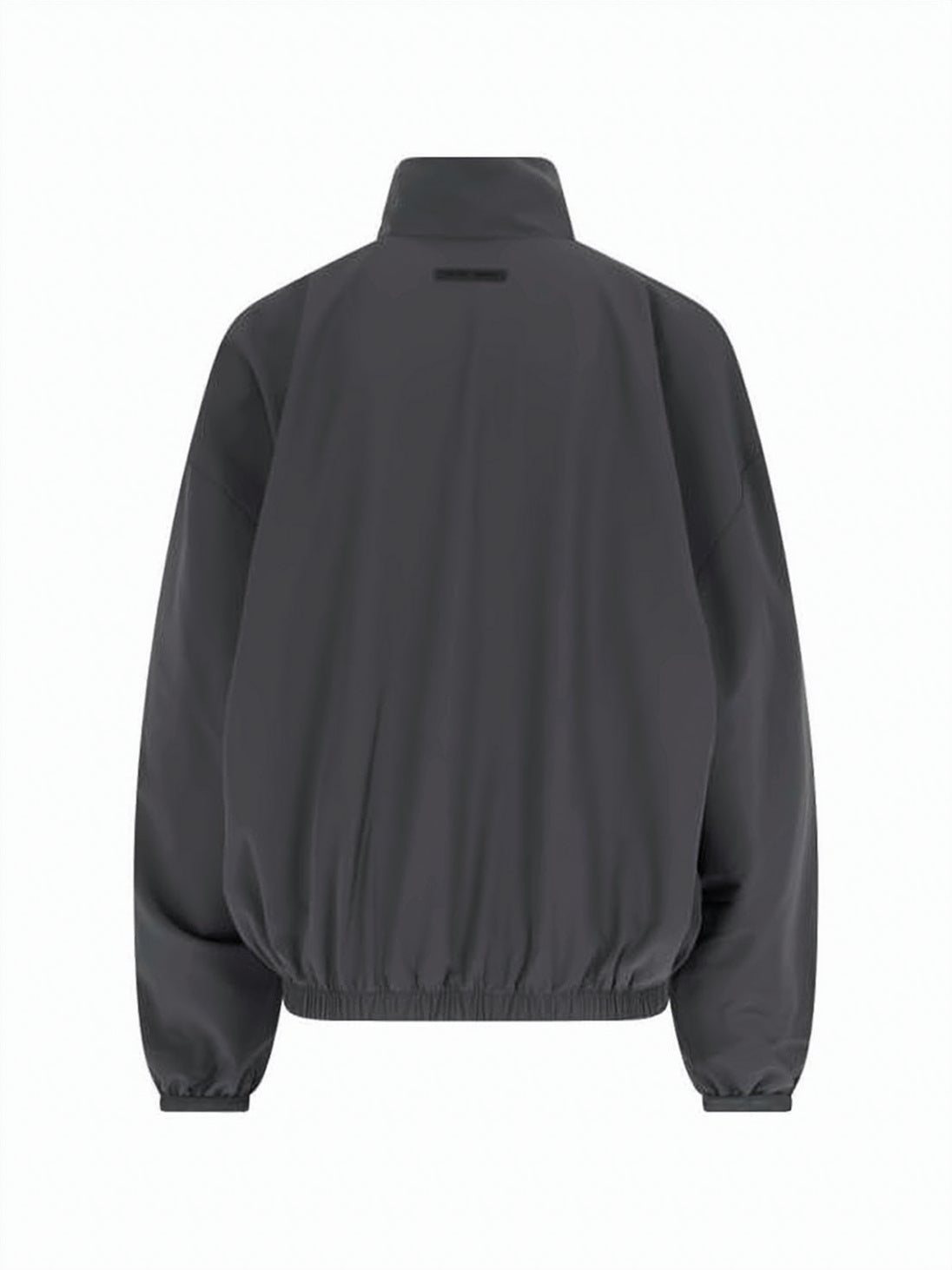 Black Turtleneck Pullover with Half-Zip Closure