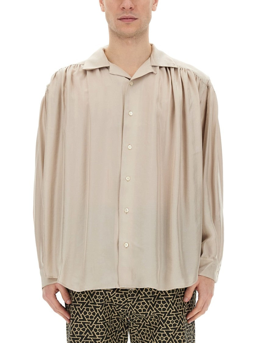 Relaxed Fit Twill Shirt