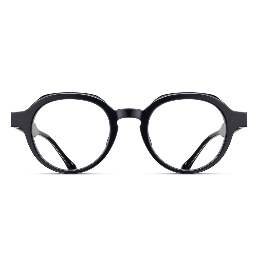 M1032.Rx Round Frame Eyeglasses with Keyhole Bridge