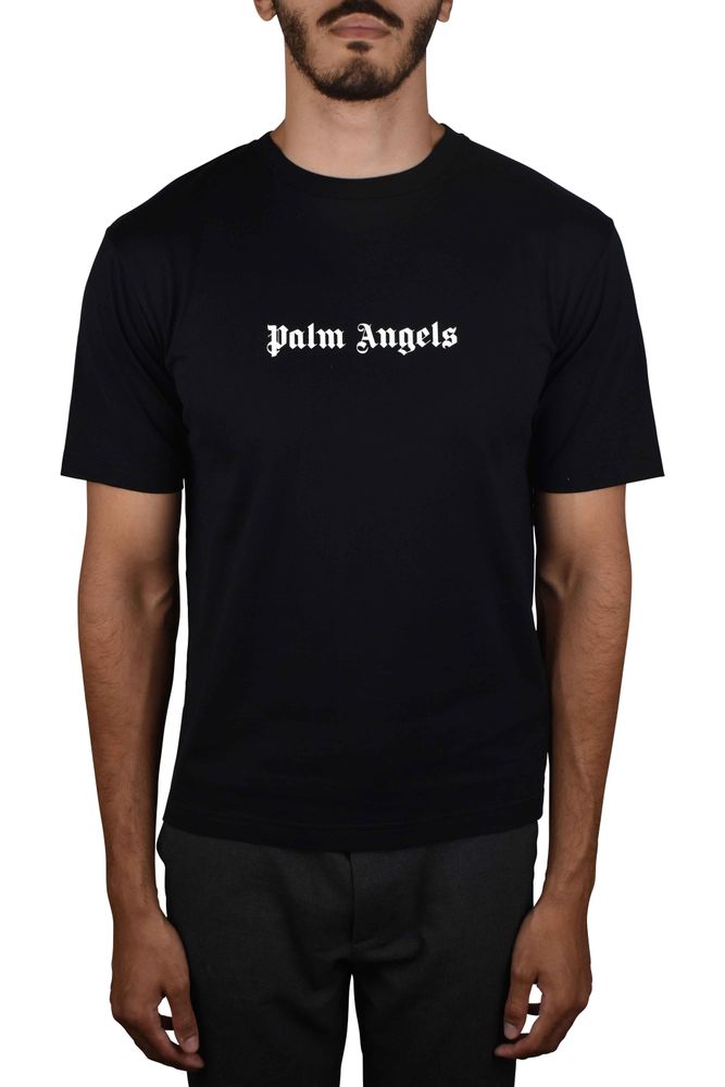 Black T-Shirt With Signature Logo