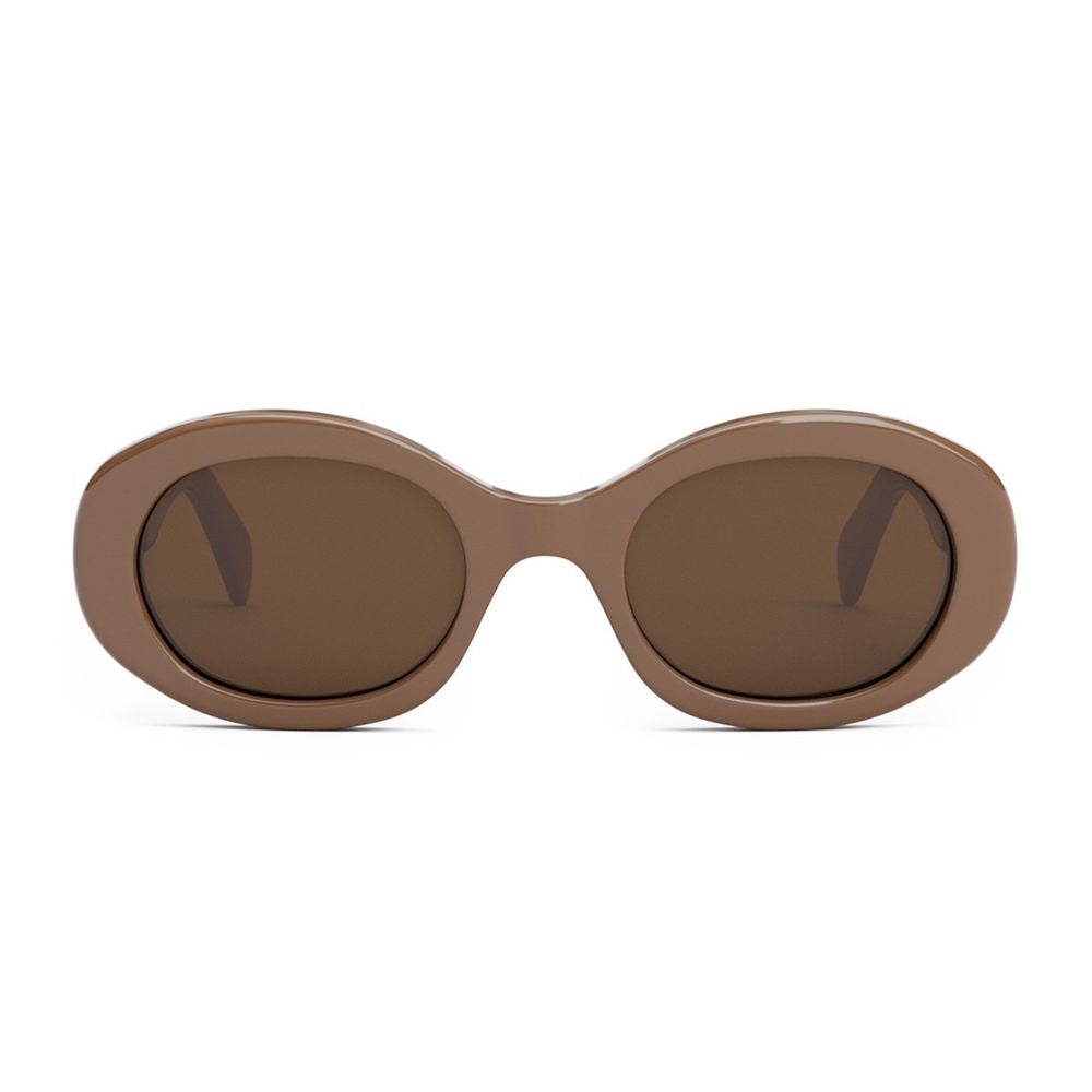Triomphe Triomphe Oval Sunglasses