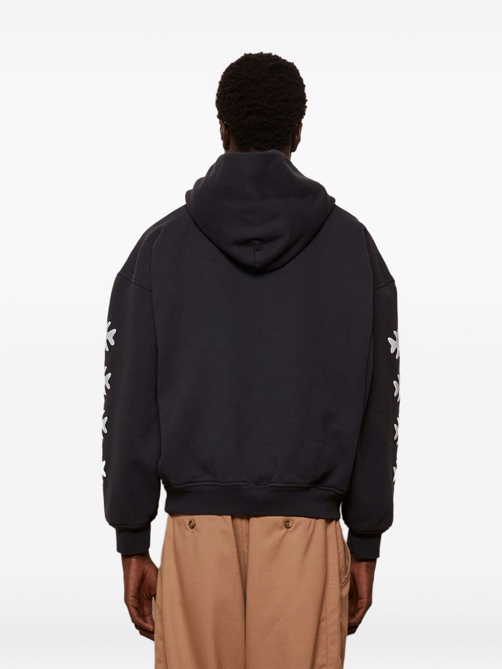 Relaxed-Fit Graphic Hooded Sweatshirt
