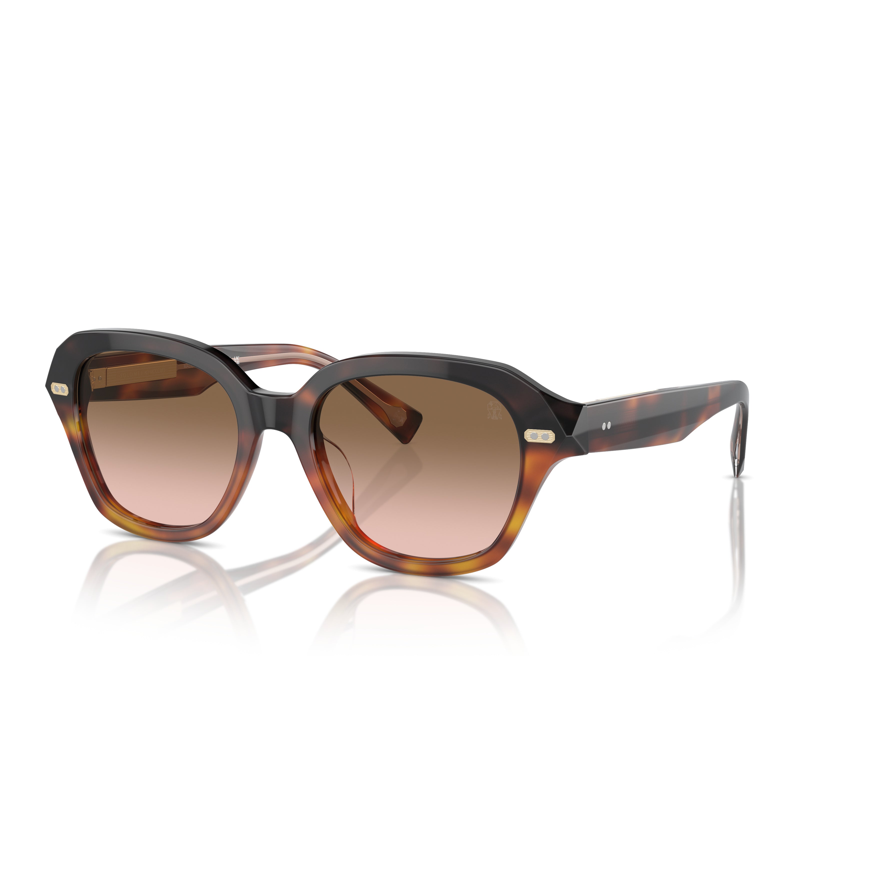 0bc4004s Oversized Tortoiseshell Square Frame Sunglasses