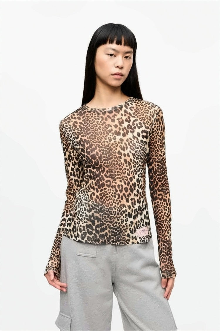 Fitted Long-Sleeved Blouse