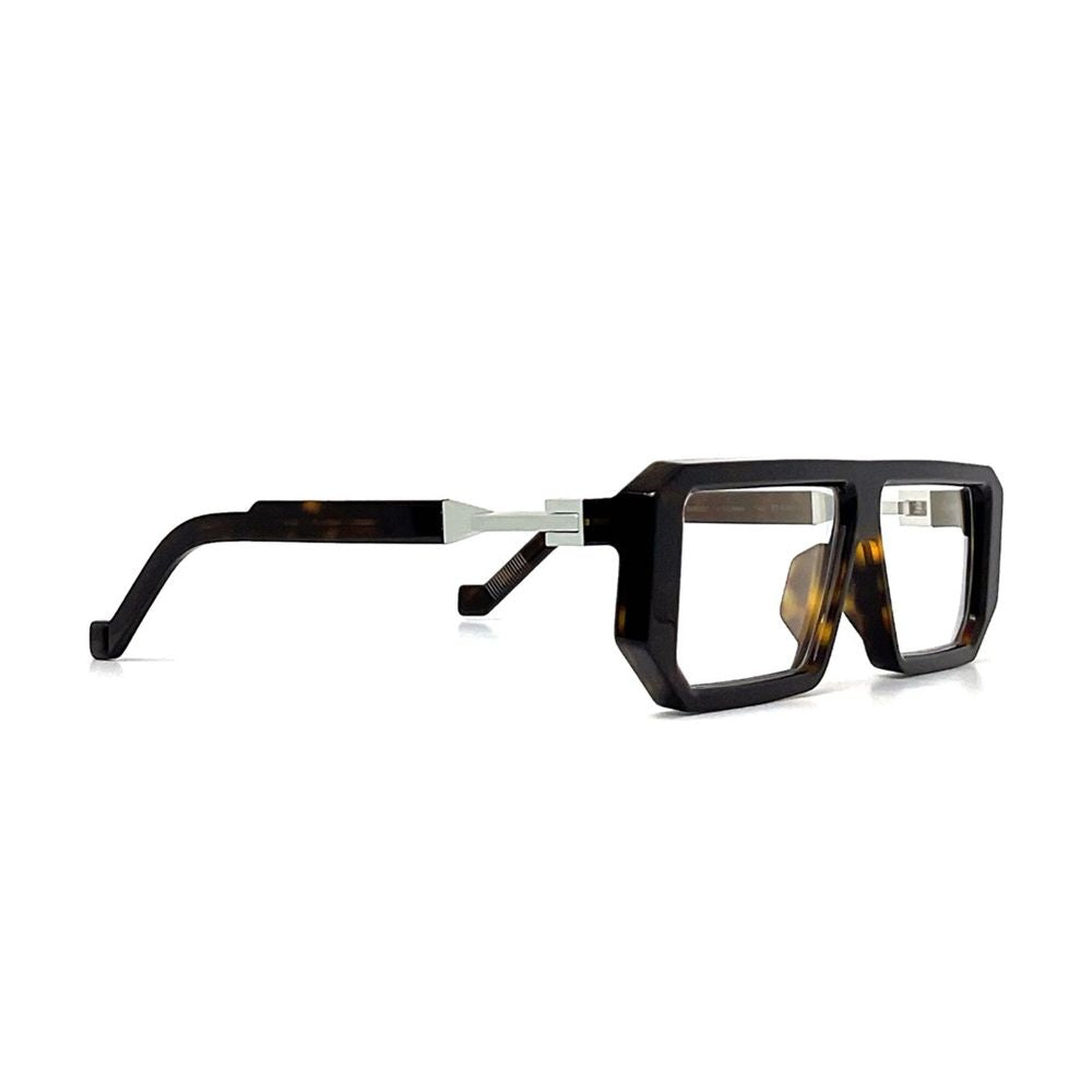 Bl0030 Black Label Bold Rectangular Havana Sunglasses
