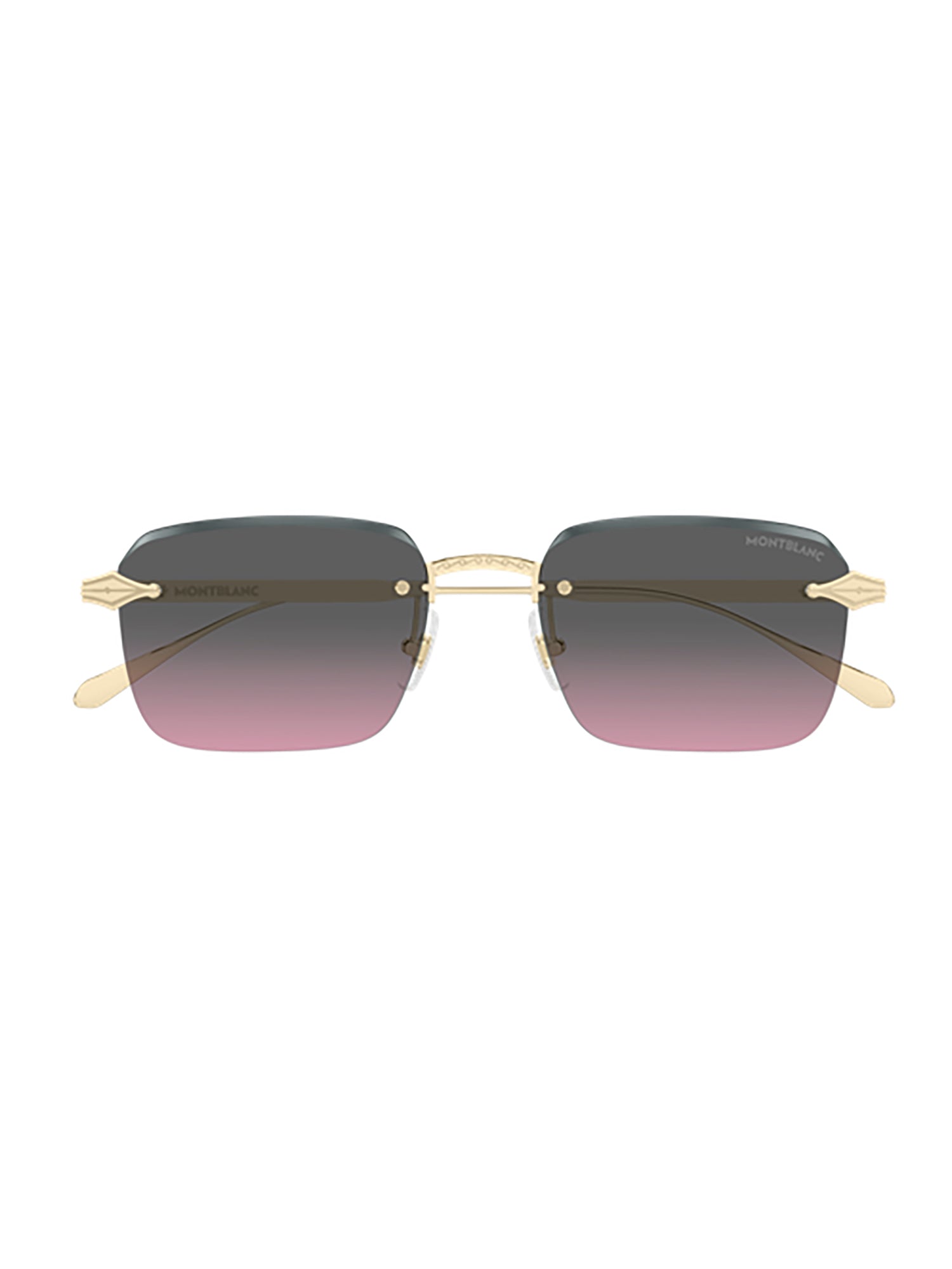 Rimless Metallic Sunglasses