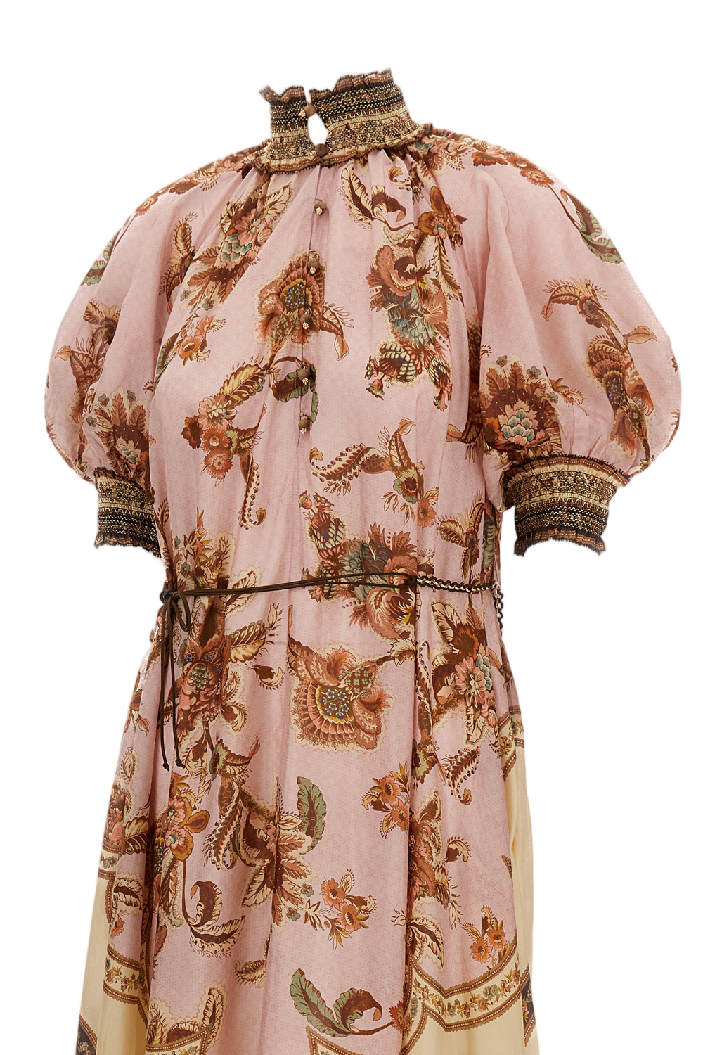 Multicolor Aster Billow Maxi Dress