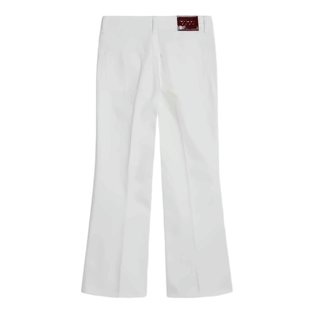 Crisp White Denim Pants
