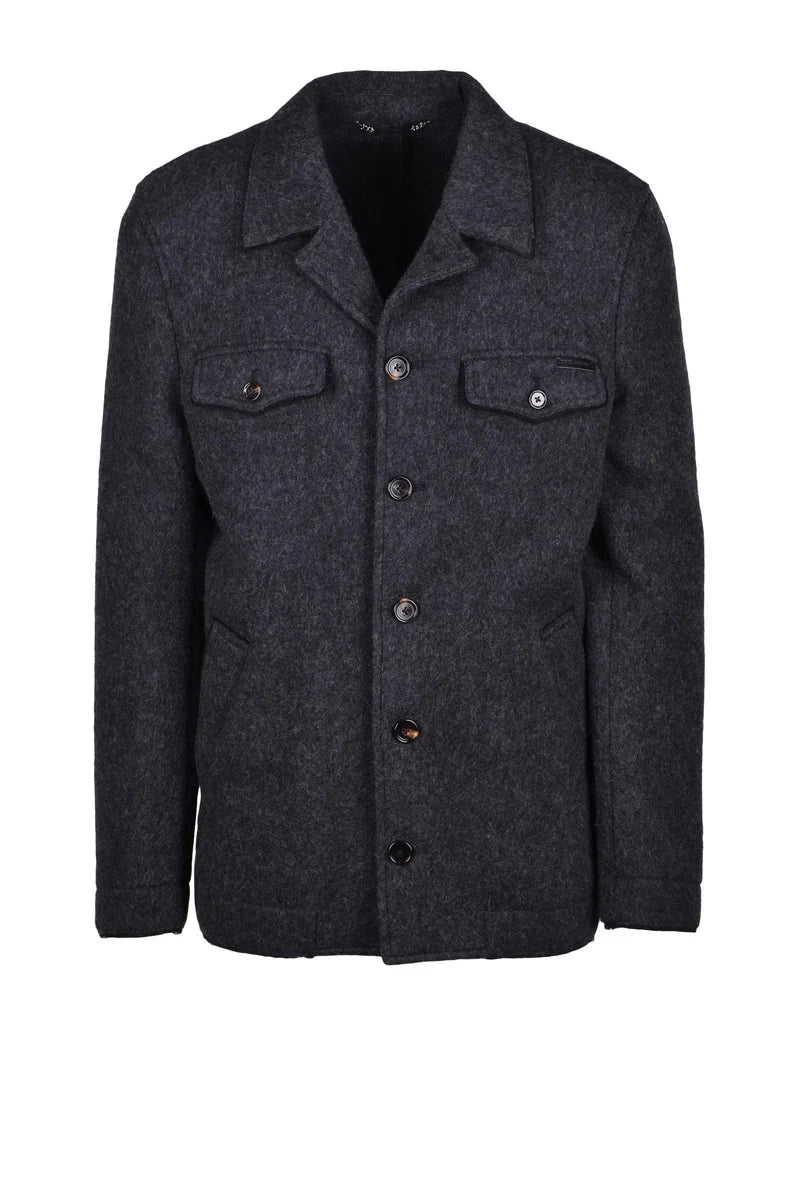Wool Coat - Grey
