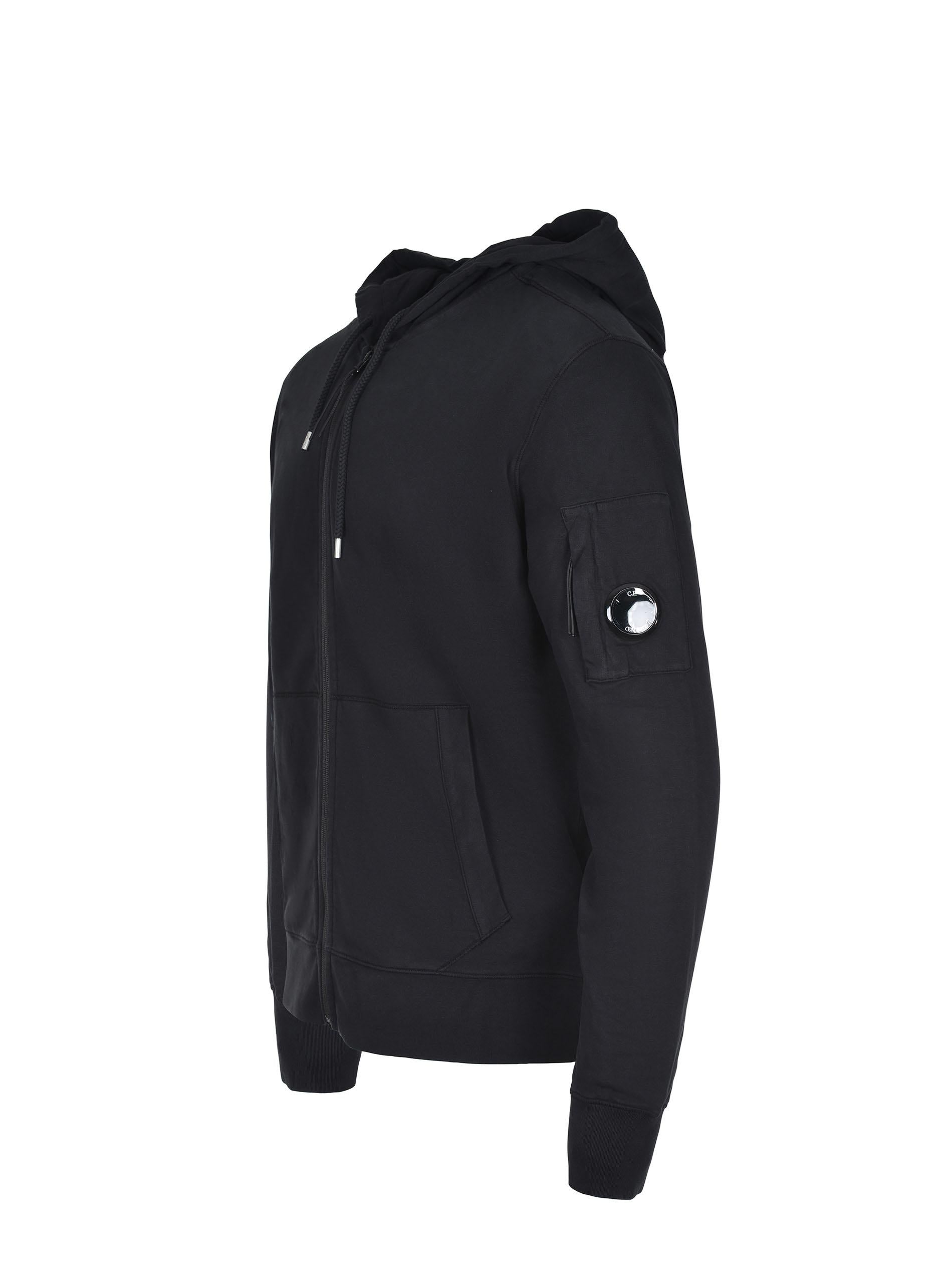 Zip Hooded Lens Sweatshirt