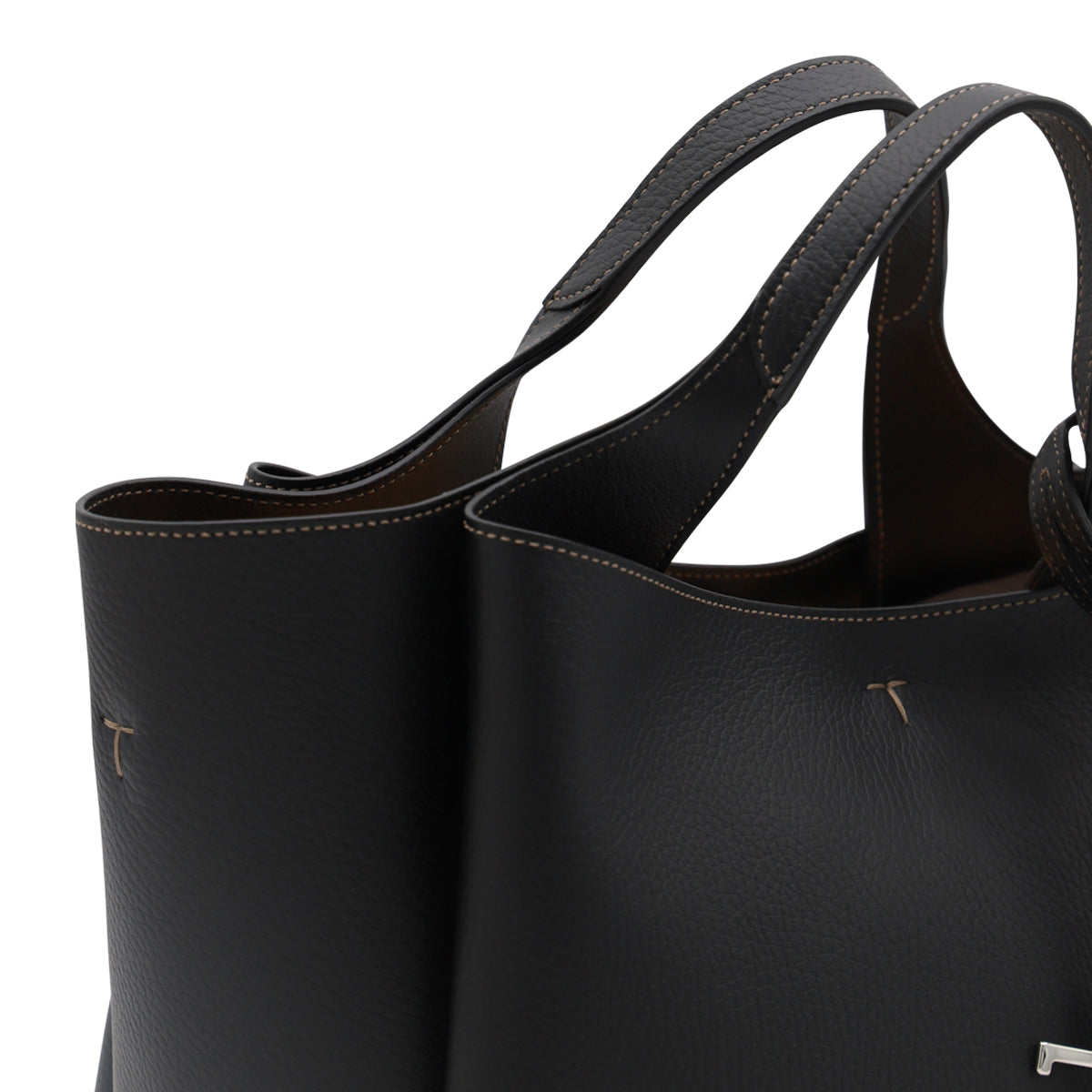Black Leather Totes